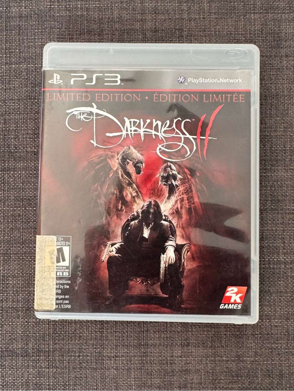 The Darkness II Limited Edition‎ Sony PS3 Playstation 3 Game Complete